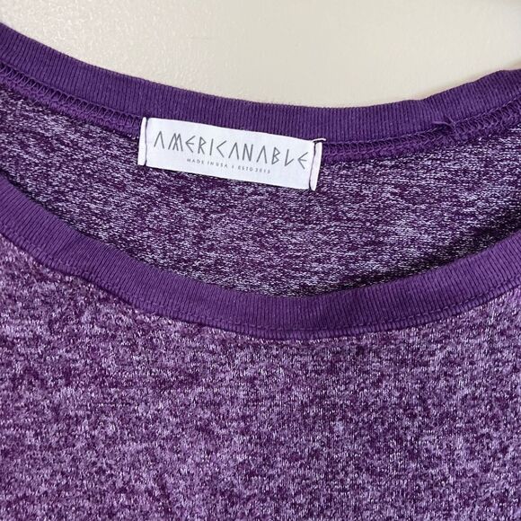 American able medium purple blouse - Picture 3 of 5